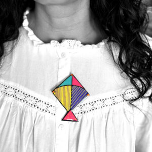 Big Kite Brooch
