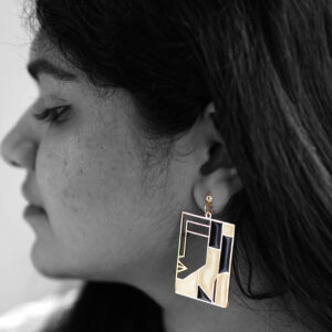 Jodi Hoops - Black & white