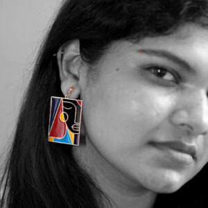 Jodi Hoops - red blue yellow