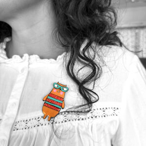 Beaver Brooch