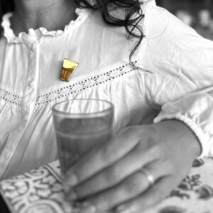 Chai Brooch