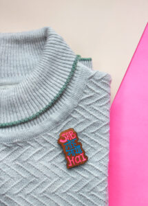 "Sab Moh Maya Hai" Brooch