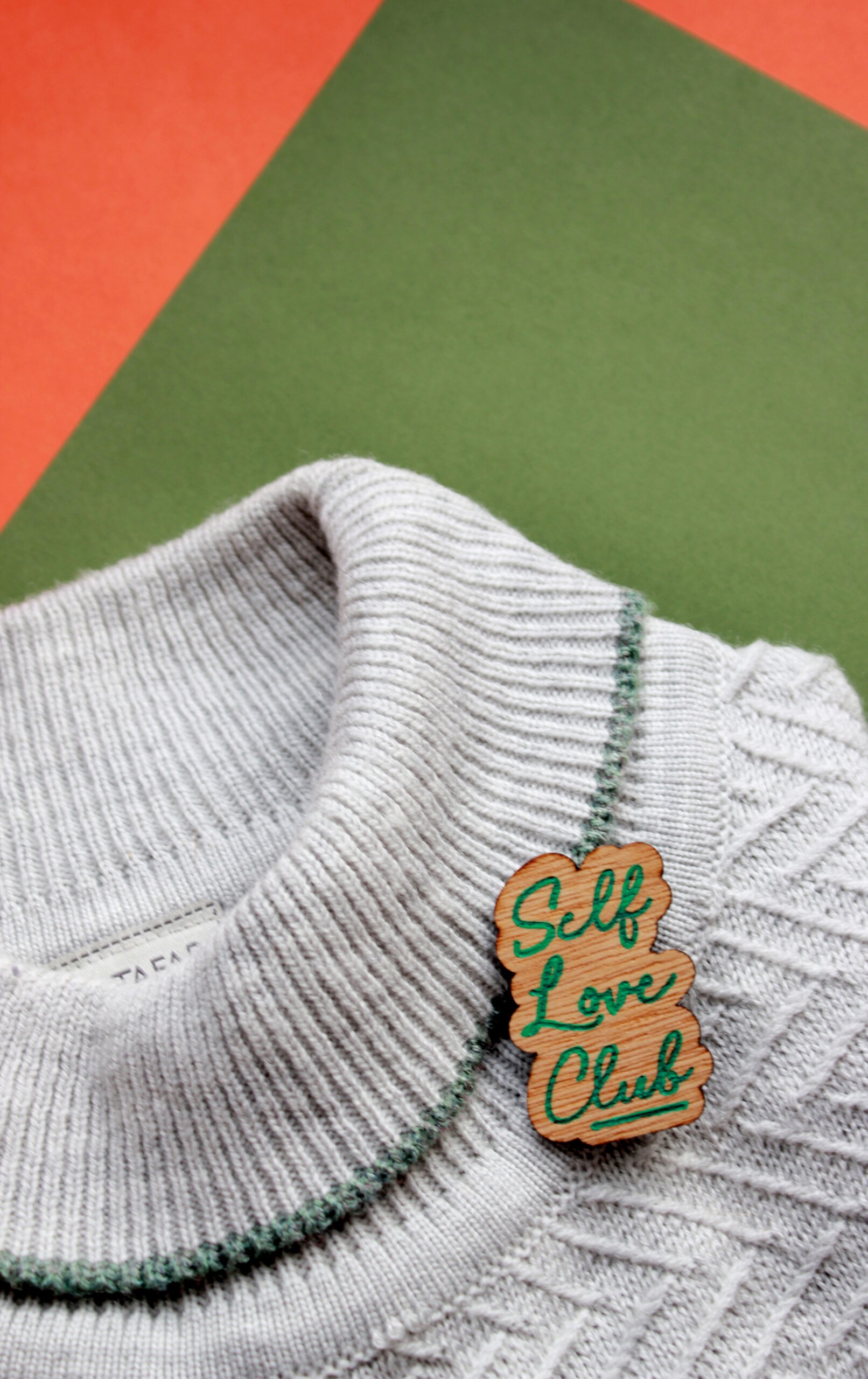 "Self Love Club" Brooch